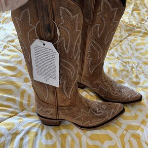 Lane Saratoga cowboy boots size 7.5 brand new!